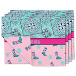 Cowgirl Linen Placemat w/ Name or Text