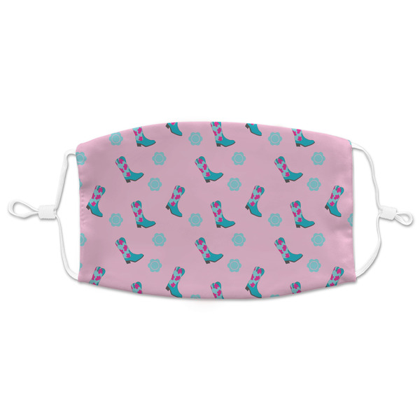 Custom Cowgirl Adult Cloth Face Mask - XLarge