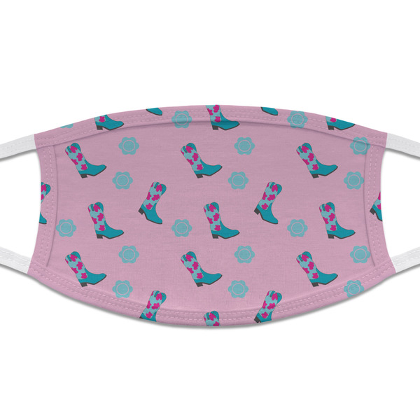 Custom Cowgirl Cloth Face Mask (T-Shirt Fabric)