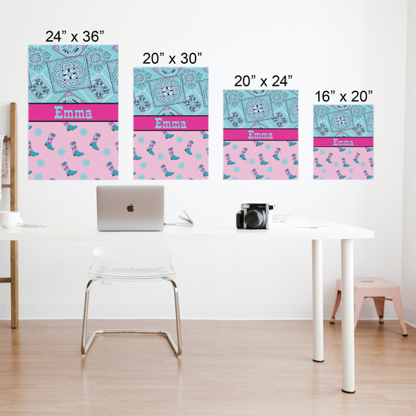 Cowgirl Matte Poster - Sizes