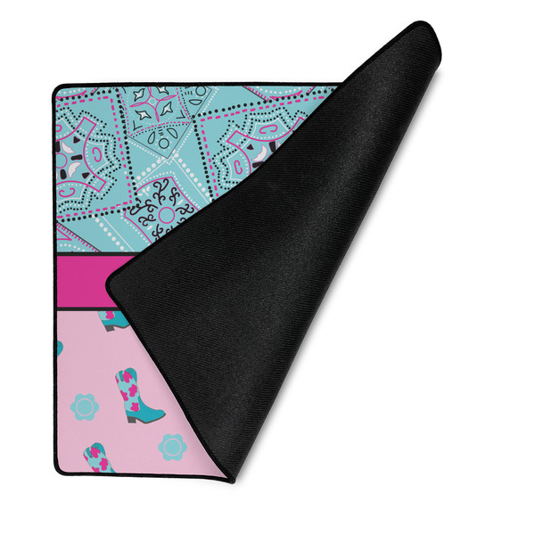 Cowgirl Medium Gaming Mats - FRONT W/FOLD