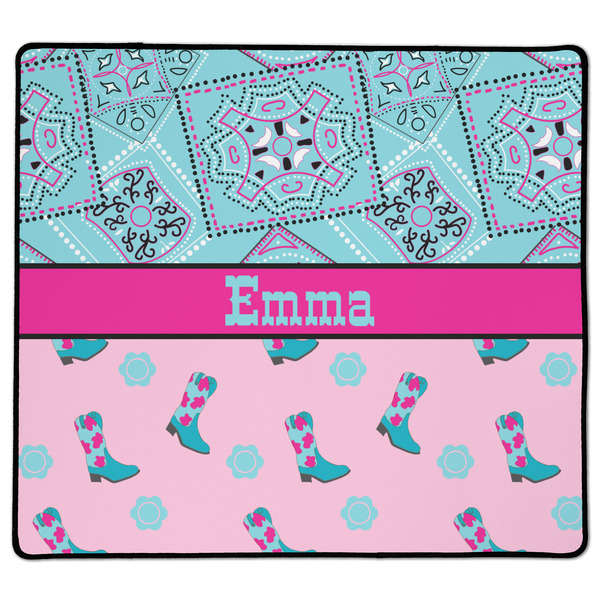 Custom Cowgirl XL Gaming Mouse Pad - 18" x 16" (Personalized)