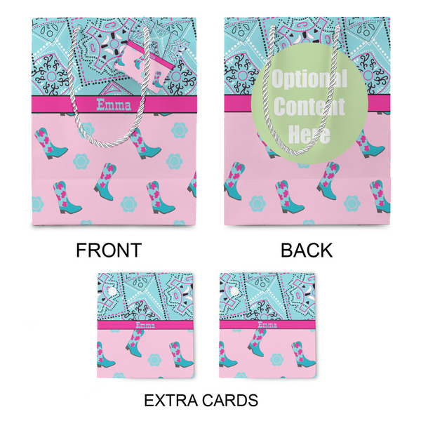 Cowgirl Medium Gift Bag - Approval