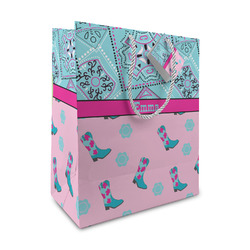 Cowgirl Medium Gift Bag (Personalized)
