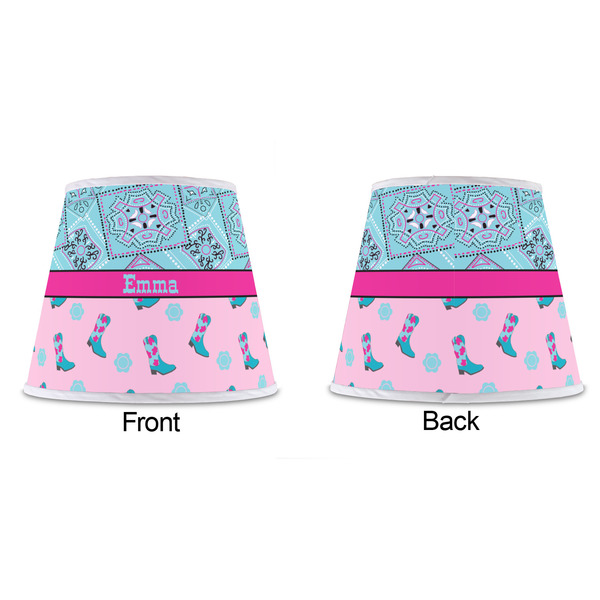 Cowgirl Poly Film Empire Lampshade - Approval