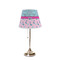 Cowgirl Poly Film Empire Lampshade - On Stand