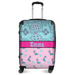 Cowgirl Suitcase - 24" Medium - Checked (Personalized)