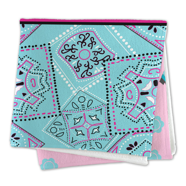 Cowgirl Microfiber Dish Rag - FOLDED (square)