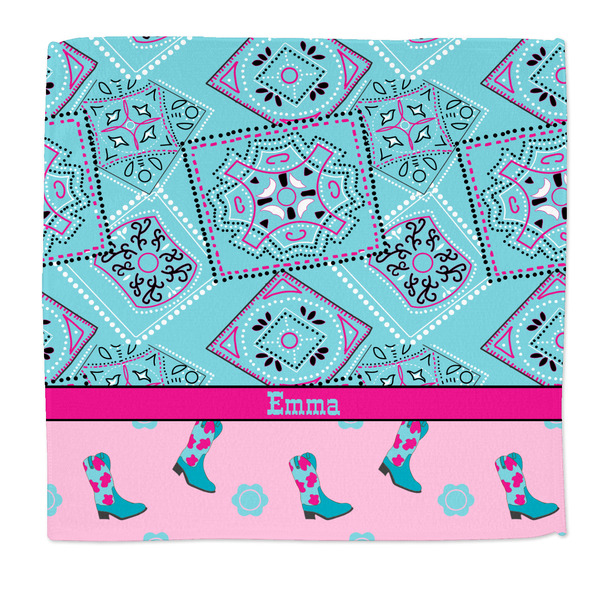 Custom Cowgirl Microfiber Dish Rag (Personalized)