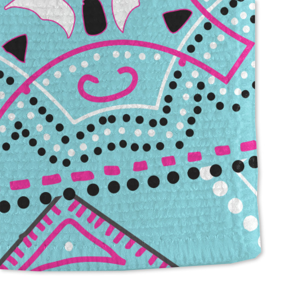 Cowgirl Microfiber Dish Towel - DETAIL