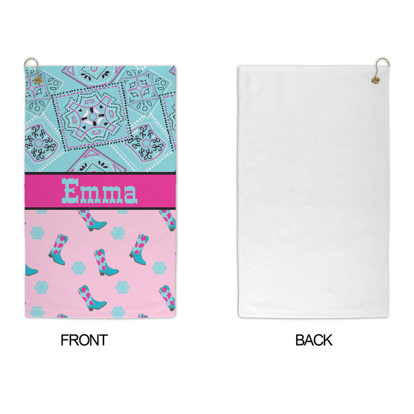 Cowgirl Microfiber Golf Towels - APPROVAL