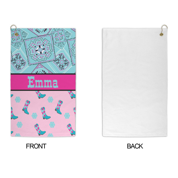 Cowgirl Microfiber Golf Towels - APPROVAL