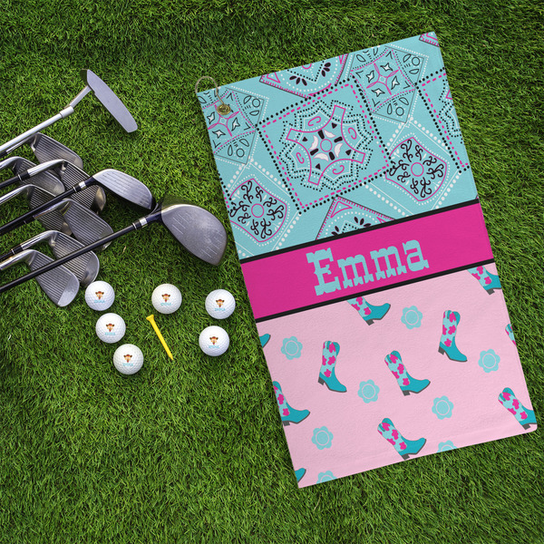 Cowgirl Microfiber Golf Towels - LIFESTYLE