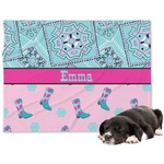 Cowgirl Dog Blanket (Personalized)