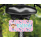 Cowgirl Mini License Plate on Bicycle - LIFESTYLE Two holes