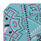 Cowgirl Octagon Placemat - Single front (DETAIL)