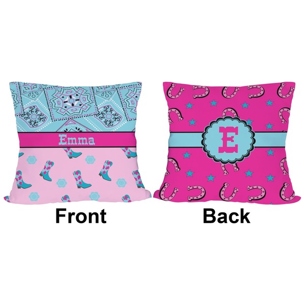 Cowgirl Outdoor Pillow - 20x20