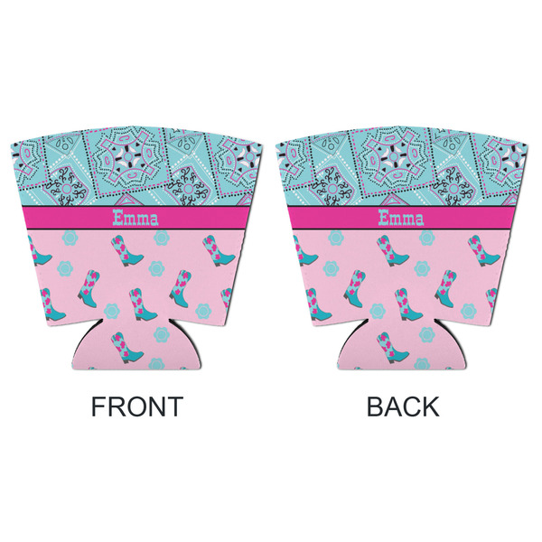 Cowgirl Party Cup Sleeves - with bottom - APPROVAL