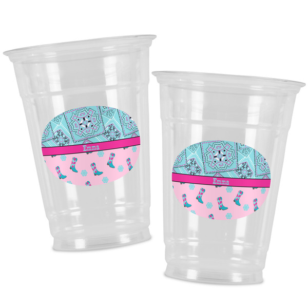 Cowgirl Party Cups - 16oz - Alt View