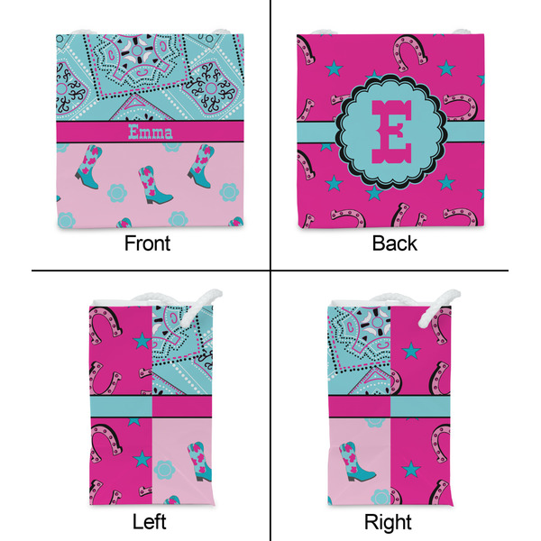 Cowgirl Party Favor Gift Bag - Matte - Approval