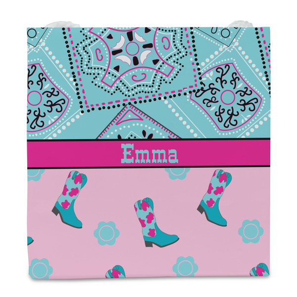 Cowgirl Party Favor Gift Bag - Matte - Front