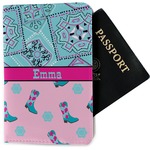 Cowgirl Passport Holder - Fabric (Personalized)