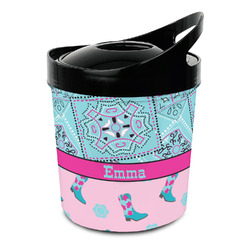 Cowgirl Plastic Ice Bucket (Personalized)