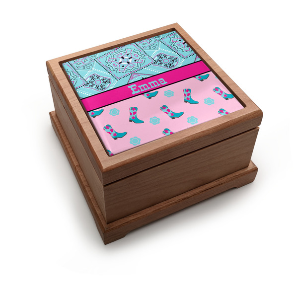 Custom Cowgirl Pet Urn w/ Name or Text