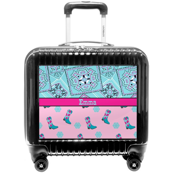 Custom Cowgirl Pilot / Flight Suitcase (Personalized)