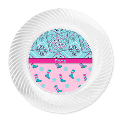 Cowgirl Plastic Party Dinner Plates - 10" (Personalized)