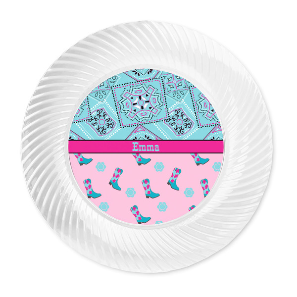 Cowgirl Plastic Party Dinner Plates - Approval