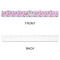 Cowgirl Plastic Ruler - 12" - APPROVAL