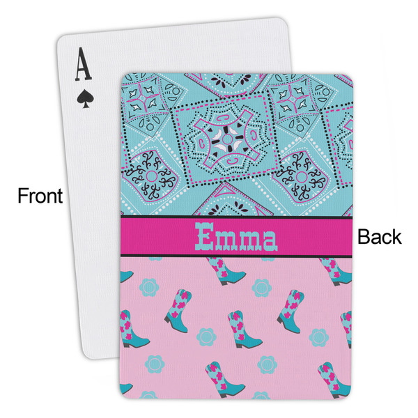 Cowgirl Playing Cards - Approval