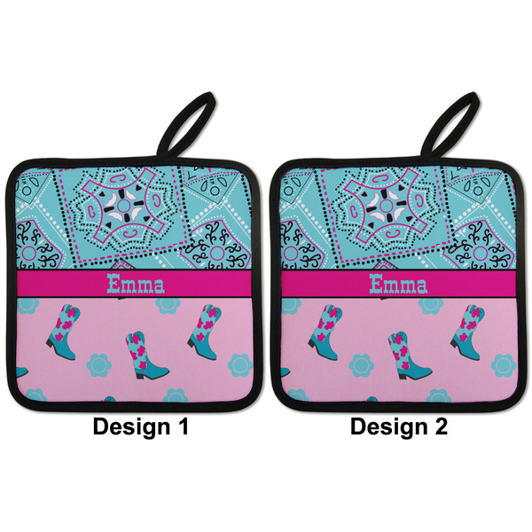 Cowgirl Pot Holders - Set of 2 APPROVAL
