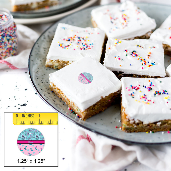 Cowgirl Printed Icing Circle - XSmall - In Context