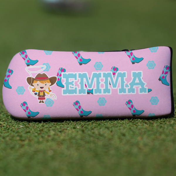 Custom Cowgirl Blade Putter Cover (Personalized)