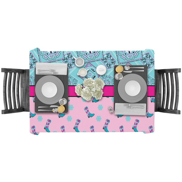 Cowgirl Rectangular Tablecloths - LIFESTYLE