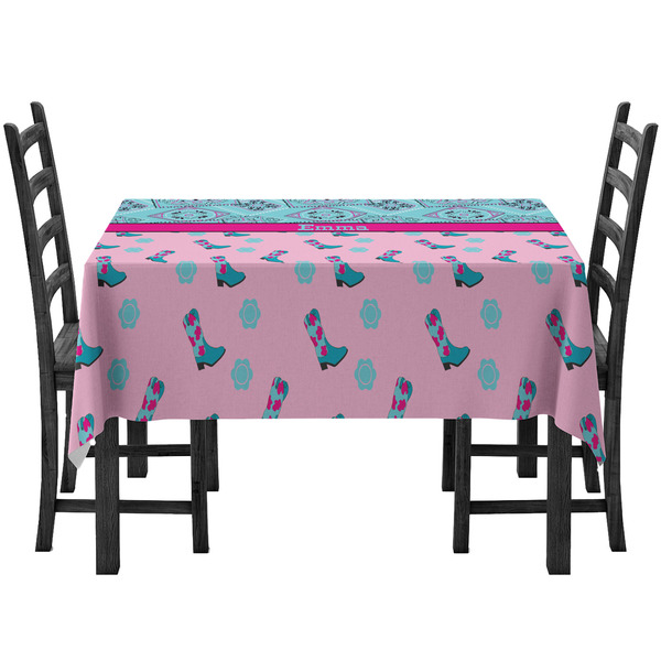 Custom Cowgirl Tablecloth (Personalized)