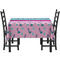 Cowgirl Rectangular Tablecloths - Side View