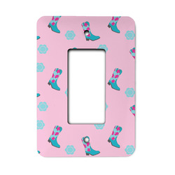 Cowgirl Rocker Style Light Switch Cover - Single Switch