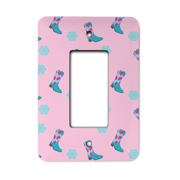 Custom Cowgirl Rocker Style Light Switch Cover