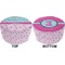 Cowgirl Round Pouf Ottoman (Top and Bottom)