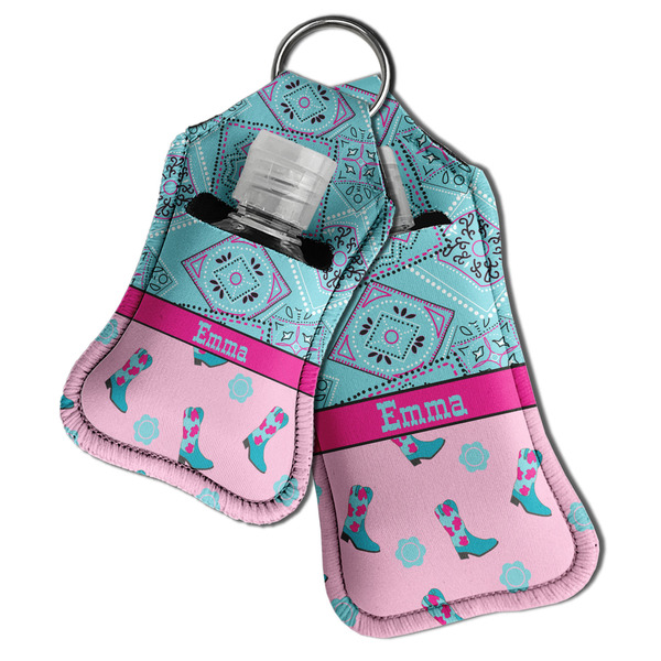 Cowgirl Sanitizer Holder Keychain - Both in Case (PARENT)