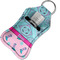Cowgirl Sanitizer Holder Keychain - Small in Case