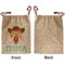 Cowgirl Santa Bag - Approval - Front