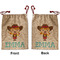 Cowgirl Santa Sack - Front & Back (Personalized)