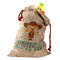 Cowgirl Santa Bag - Front (stuffed w toys) PARENT