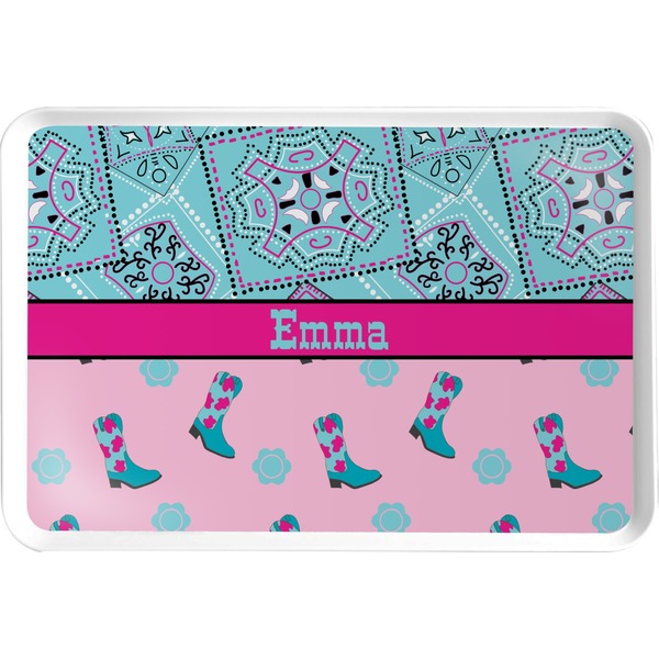 Custom Cowgirl Serving Tray (Personalized)