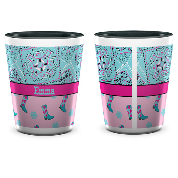 Cowgirl Shot Glass - Two Tone - APPROVAL