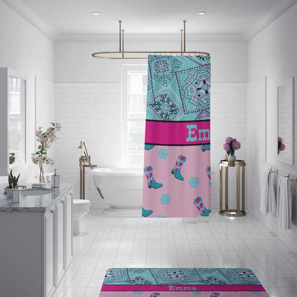 Cowgirl Shower Curtain - 70"x83"